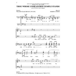 Thou Whose Unmeasured Temple Stands