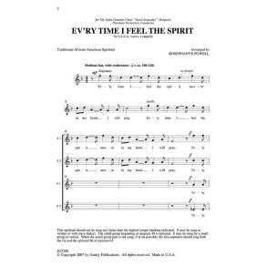 Ev'ry Time I Feel the Spirit