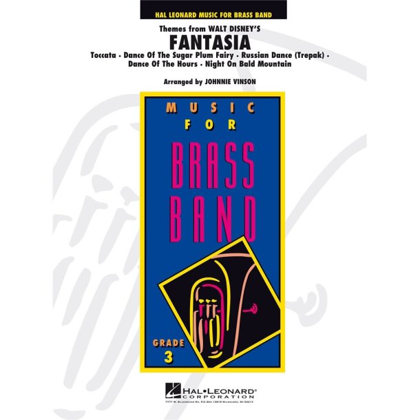 Themes From Fantasia - Brass Band Full Score