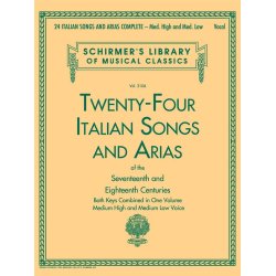 24 Italian Songs & Arias Of The Seventeenth And Eighteenth Centuries