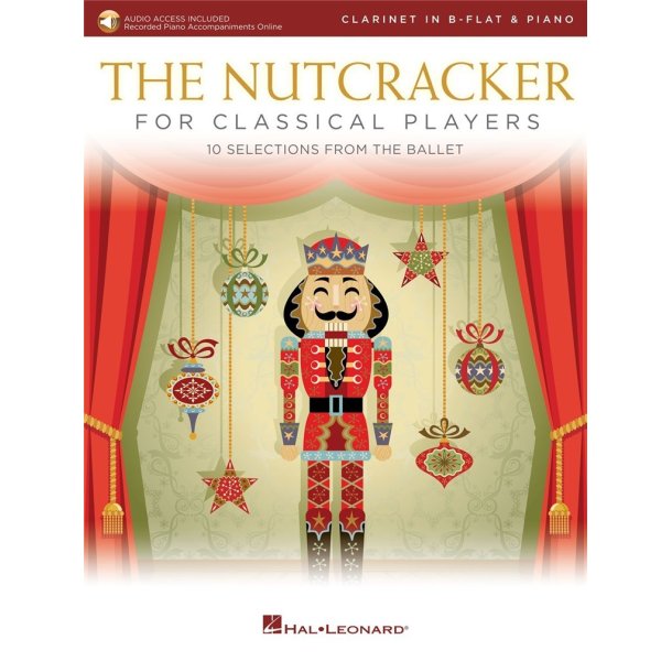 The Nutcracker for Classical Players : Clarinet and Piano Book/Online Audio