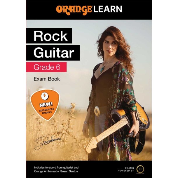 Orange Learn Guitar Grade 6