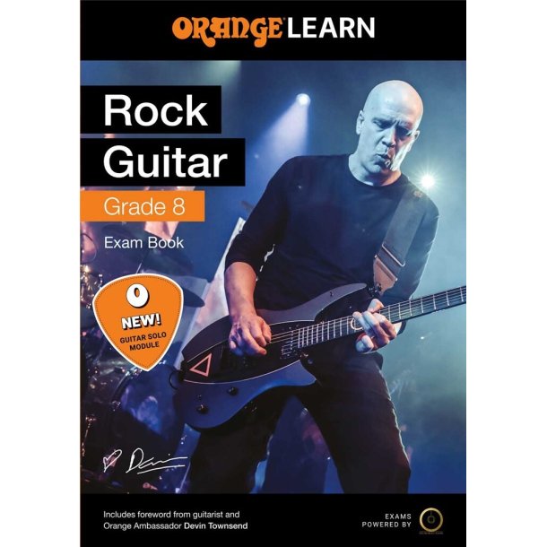 Orange Learn Guitar Grade 8