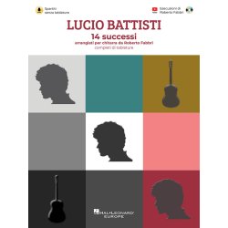 Lucio Battisti - 14 successi : arrangiati per chitarra da Roberto Fabbri