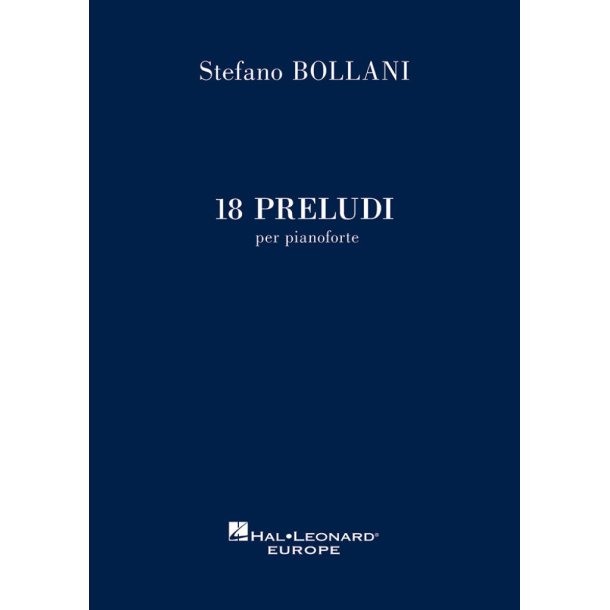 18 Preludi per pianoforte