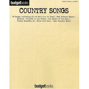 Country Songs : Budgetbooks