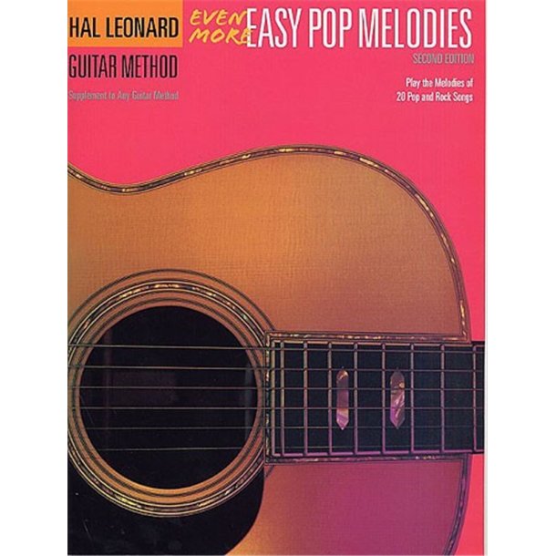 Even More Easy Pop Melodies - Guitar (+Cd)