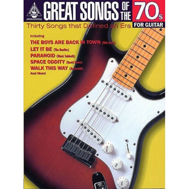 Great Songs Of The 70s For Guitar