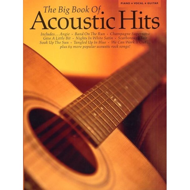 The Big Book Of Acoustic Hits