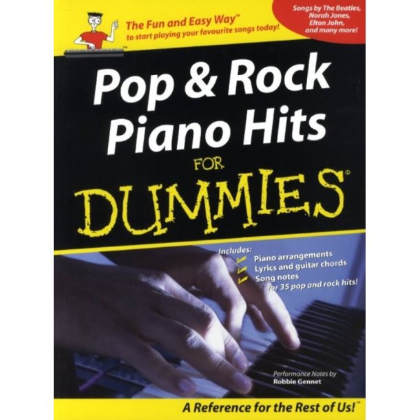 Pop/Rock Piano Hits for Dummies