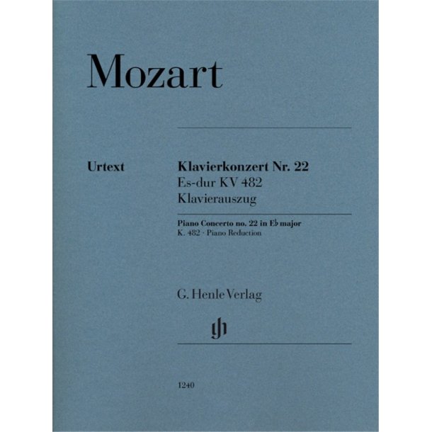 Piano Concerto no. 22 in E flat major KV 482