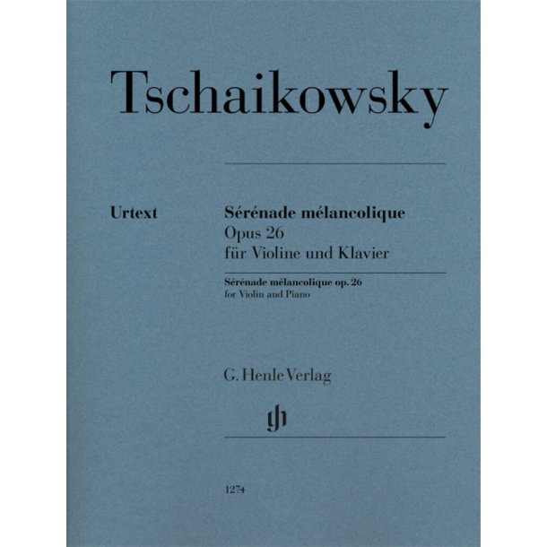 Serenade Melancolique Op 26 For Violin & Piano : for Violin and Piano