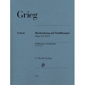 Wedding Day at Troldhaugen op. 65 no. 6 : Single Edition from HN 1136