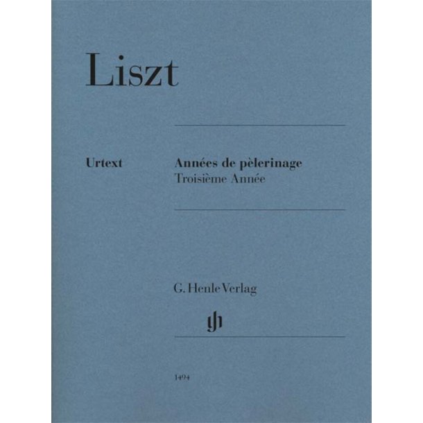Ann&eacute;es de p&egrave;lerinage, Troisi&egrave;me Ann&eacute;e