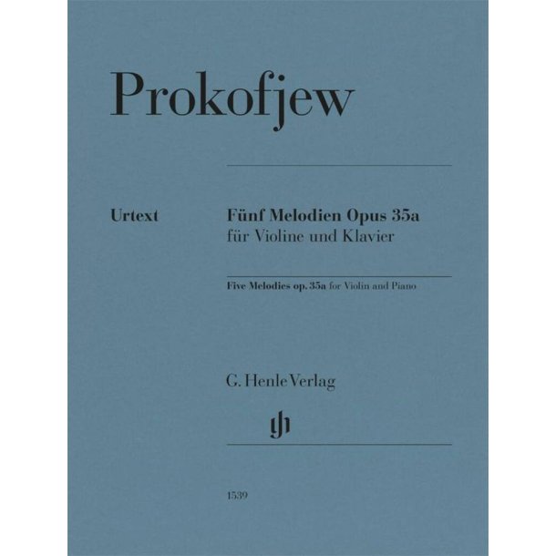 F&uuml;nf Melodien op. 35a