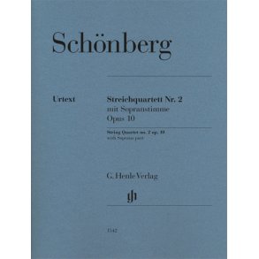 Streichquartett Nr. 2 op. 10 mit Sopranstimme