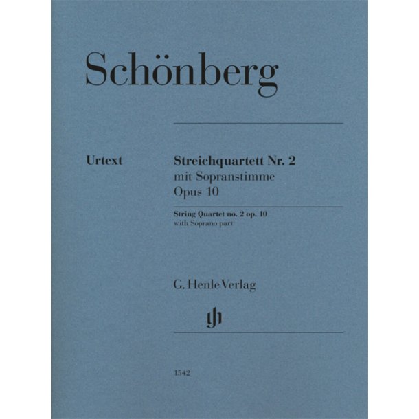 Streichquartett Nr. 2 op. 10 mit Sopranstimme
