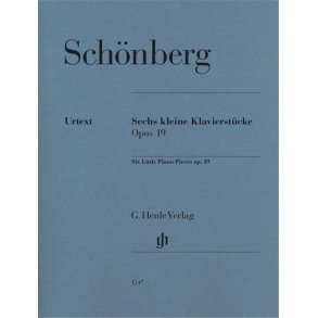 Sechs Kleine klavierstücke : Opus 19