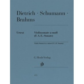 Violinsonate A-moll : F.A.E. Sonate