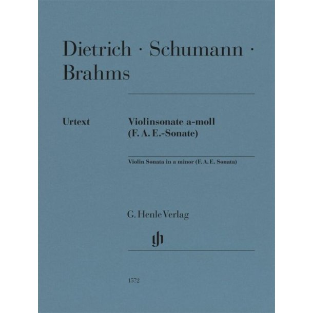 Violinsonate A-moll : F.A.E. Sonate