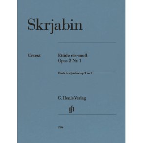 Etüde cis-moll op. 2 Nr. 1