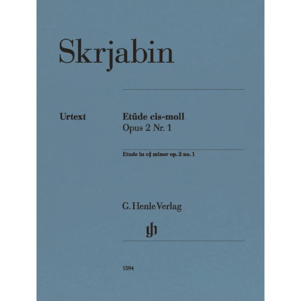 Et&uuml;de cis-moll op. 2 Nr. 1