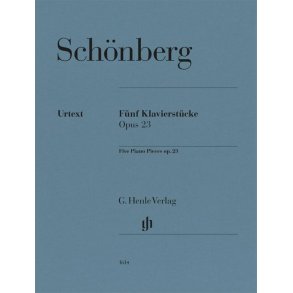 Fünf Klavierstücke Op. 23