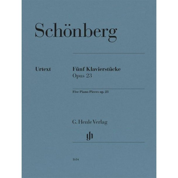 F&uuml;nf Klavierst&uuml;cke Op. 23