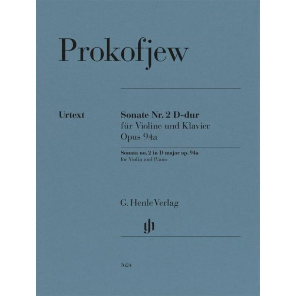 Violinsonate Nr. 2 D-dur Op. 94a