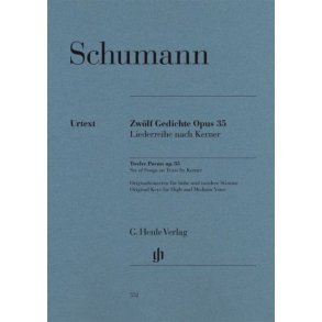 Zwlf Gedichte Opus 35 : Liederreihe nach Kerner