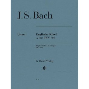 Englische Suiten BWV 806-811 : Englische Suite Nr. 1 A-dur BWV 806