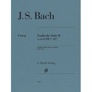 Englische Suiten BWV 806-811 : Englische Suite Nr. 2 a-moll BWV 807