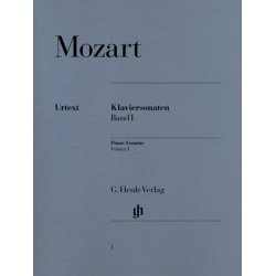 W.A. Mozart: Piano Sonatas - Volume 1 (Urtext Edition)