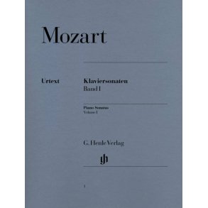 W.A. Mozart: Piano Sonatas - Volume 1 (Urtext Edition)