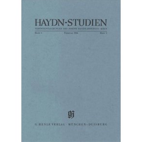 Haydn-Studien Bd. 1 Heft 2 : Haydn Studies Vol. 1 No. 2