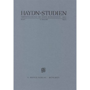 Haydn-Studien Bd. 5 Heft 1 : Haydn Studies Vol. 5 No. 1