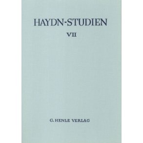 Haydn-Studien Einb.-Decke 6 : Haydn Studies Cover 6