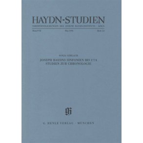 Haydn-Studien Bd.7 Heft 1/2 : Haydn Studies Vol.7 No. 1/2