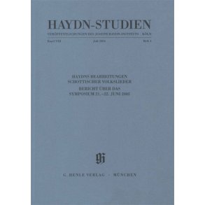 Haydn-Studien Band 8 Heft 4 : Haydn Studies Vol. 8 No. 4