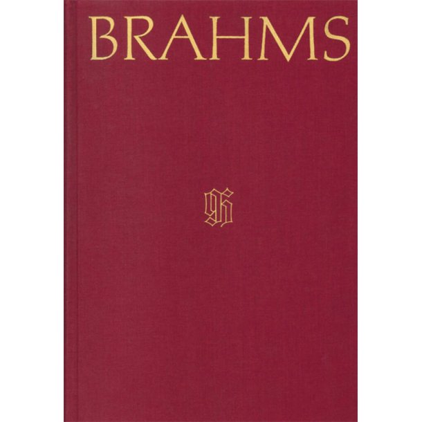 Johannes Brahms Werkverzeichnis : Johannes Brahms - Thematic-Bibliographical Catalogue