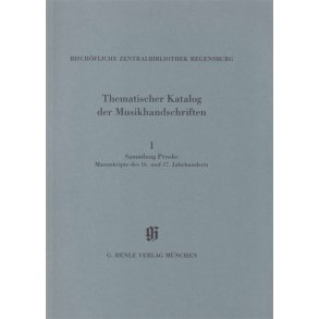 KBM 14/1-Sammlung Proske, Manuskripte 16 u. 17Jh : Catalogues of Music Collections in Bavaria