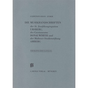 KBM 15 St. Josefskongregation Ursberg, : Catalogues of Music Collections in Bavaria