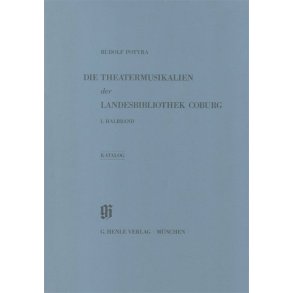 KBM 20/1 Theatermusikalien 1 : Catalogues of Music Collections in Bavaria