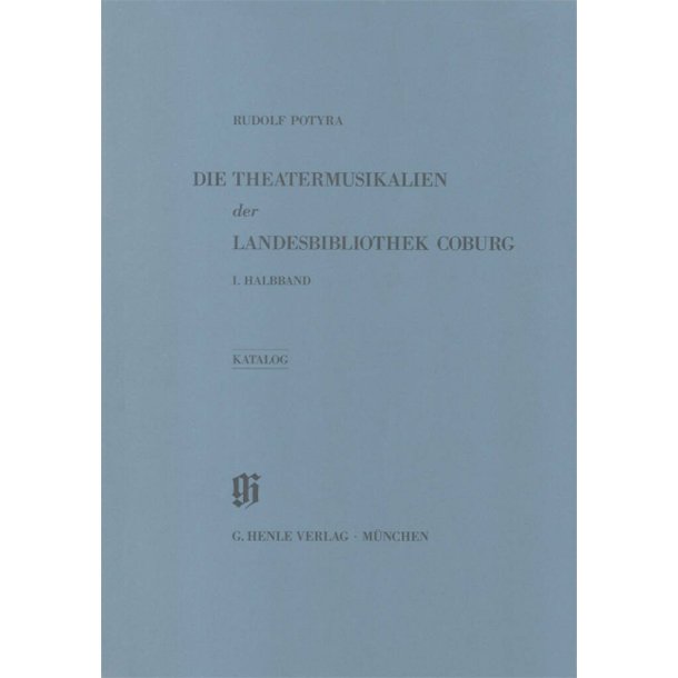 KBM 20/1 Theatermusikalien 1 : Catalogues of Music Collections in Bavaria