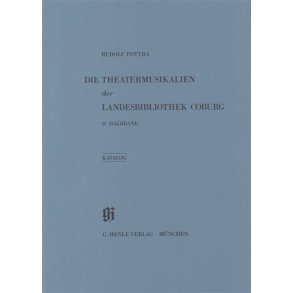 KBM 20/2 Landesbibliothek Coburg - : Catalogues of Music Collections in Bavaria