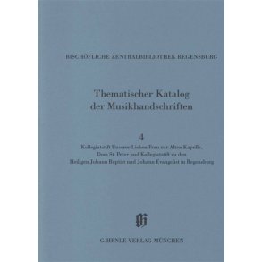 KBM 14/4 Bischöfliche Zentralbibliothek Regensburg : Catalogues of Music Collections in Bavaria
