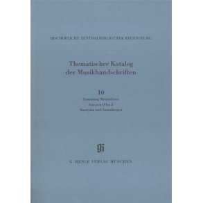 KBM 14/10 Sammlung Mettenleiter, Autoren Q bis Z : Catalogues of Music Collections in Bavaria