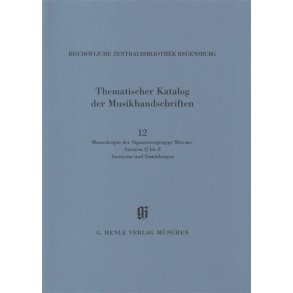 KBM 14/12 Signaturen - : Catalogues of Music Collections in Bavaria