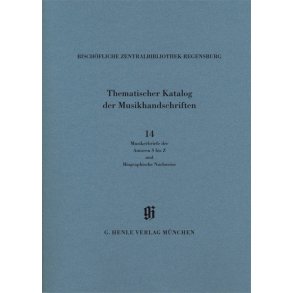 KBM 14/14 Musikerbriefe 2 : Catalogues of Music Collections in Bavaria