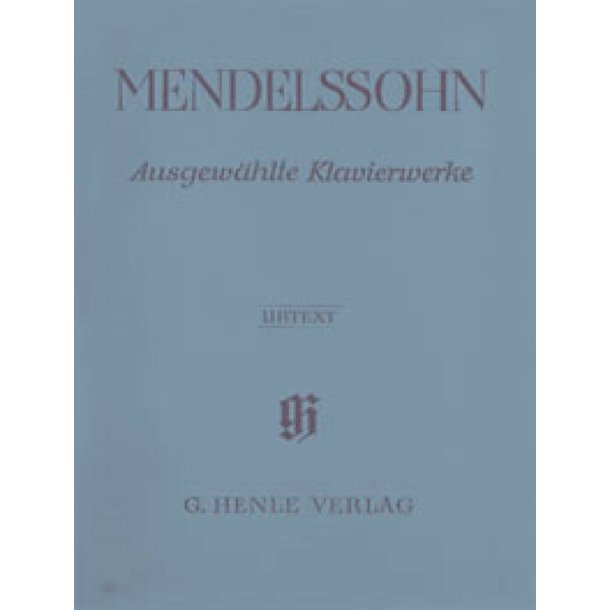 Ausgew&auml;hlte Klavierwerke